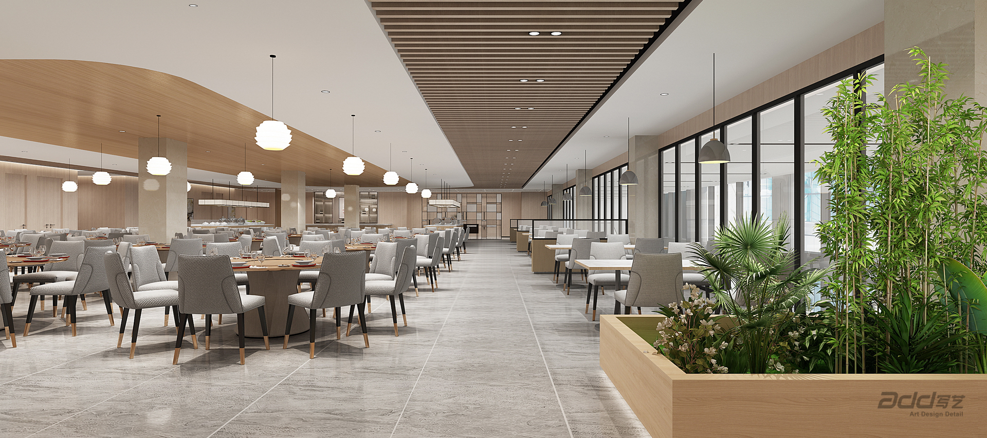 九州通(tong)醫(yī)藥辦(bàn)公(gōng)樓設(shè)計(ji)-餐廳-pc